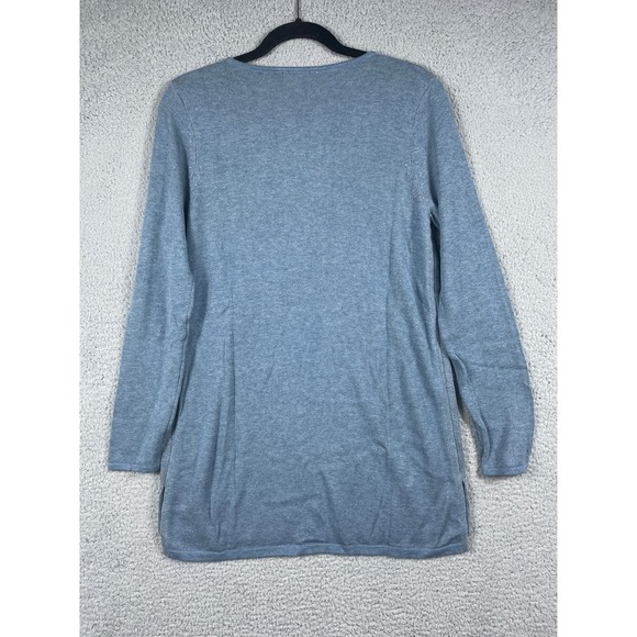 J. Jill Women's Long Sleeve Lightweight Sweater Top Nightsky Size XS NWT - Picture 2 of 9